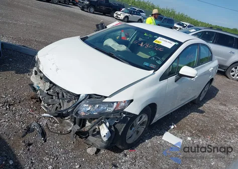 2014 Honda Civic Lx z USA, uszkodzony, nr VIN 19XFB2F59EE201848